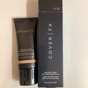 Cover FX Natural Finish Foundation - New In Box - N25 Full Size 1 Oz.